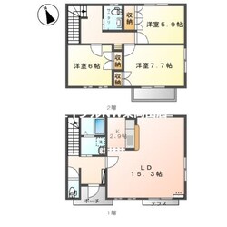 エルシオンの物件間取画像